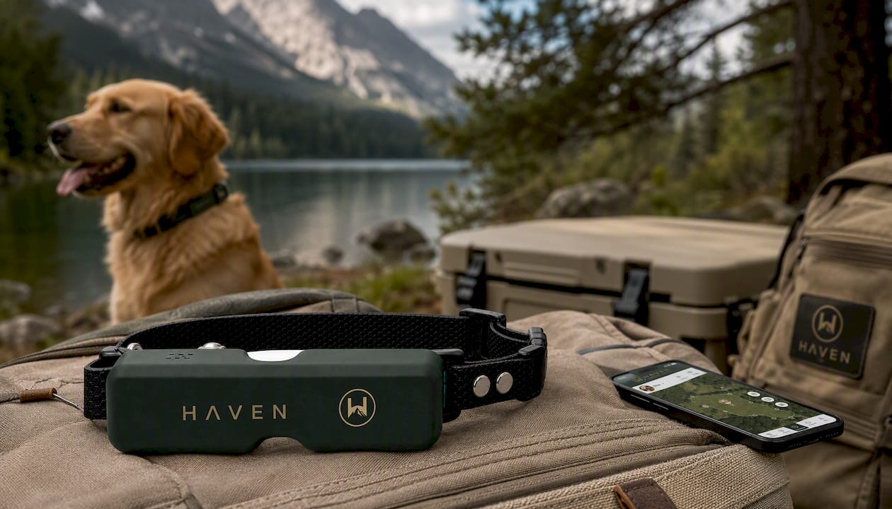 NAXWAVE Wireless GPS Dog Fence and Tracking Collar